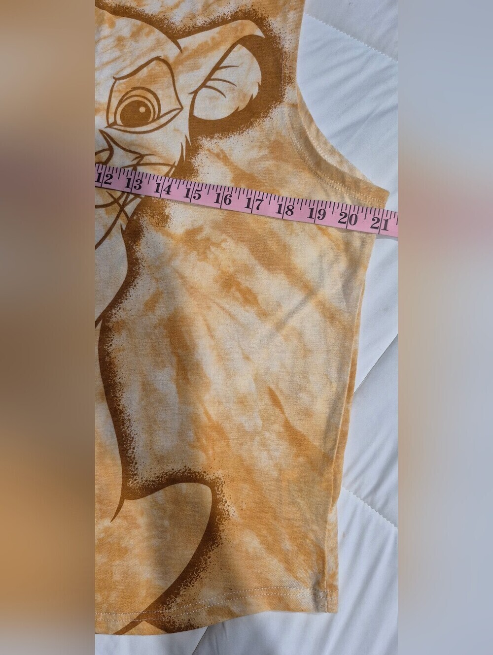Disney Orange Tie-Dye Lion King Shirt (BOX C) - Picture 4 of 5